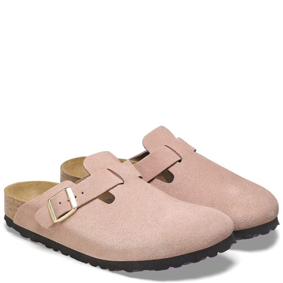 Birkenstock Boston Bs Clogs, Light Rose